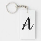 Porte-clés Nom commençant par A (Devant)
