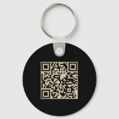 Porte-clés Nom commercial promotionnel de code QR (Verso)