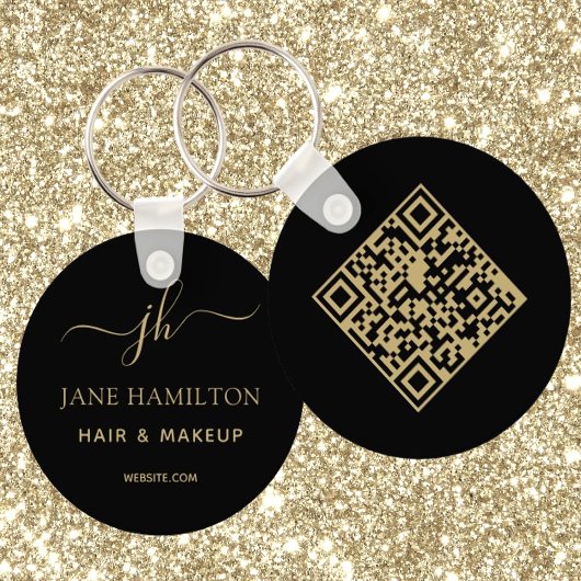 Porte-clés Nom commercial promotionnel de code QR