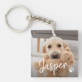 Porte-clés Nom de compagnie mignon moderne pour animal de com (Devant)