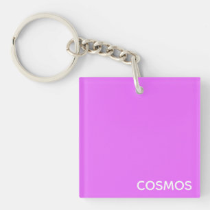 Porte-clés Nom de couleur pourpre cosmos