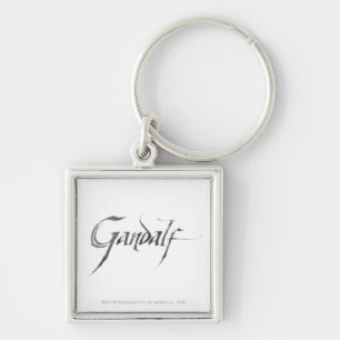 Porte-clés Nom de Gandalf Texté