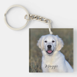 Porte-clés Nom de la photo d'animal moderne