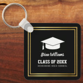 Porte-clés Nom de l'élève diplômé (Recto)