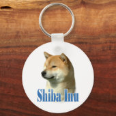 Porte-clés Nom de Shiba Inu (Recto)