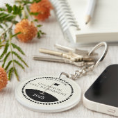 Porte-clés Nom du club de tournoi de golf (Devant droit)