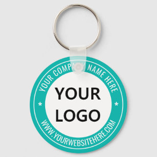 Porte-clés Nom du logo de votre entreprise Porte - clé de pro