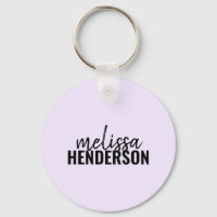 Nom du script de brosse moderne Clé simple