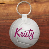 Porte-clés Nom du sport Volley Ball (Recto)
