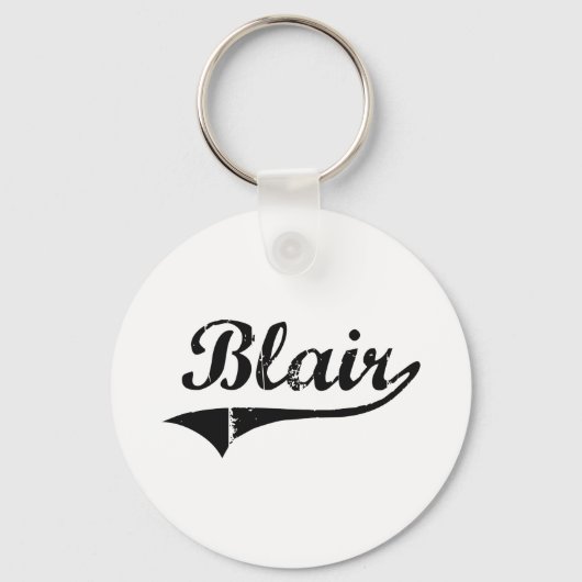 Porte-clés Nom du style classique Blair (Recto)