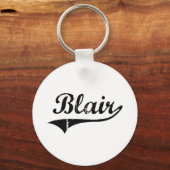 Porte-clés Nom du style classique Blair (Recto)