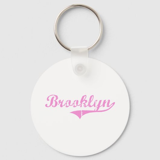 Porte-clés Nom du style classique de Brooklyn (Recto)