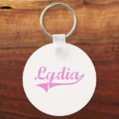 Porte-clés Nom du style classique Lydia (Recto)