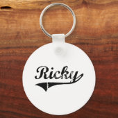 Porte-clés Nom du style classique Ricky (Recto)