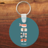 Porte-clés Nom du sushi (Recto)