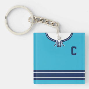 Porte-clés Nom et numéro Clavier Jersey, Crosse de hockey