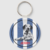 Porte-clés Nom et photo de l'animal marin (Recto)