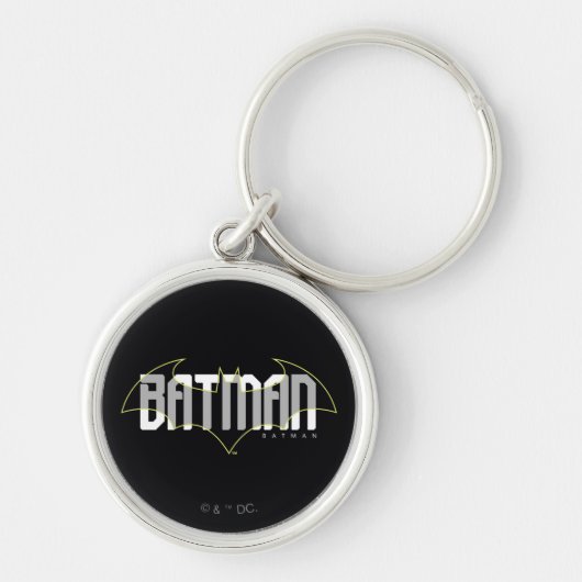 Porte-clés Nom Hi-Tech Graphique de Batman (Devant)