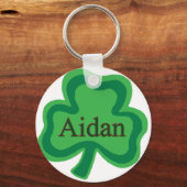 Porte-clés Nom irlandais Aidan (Recto)