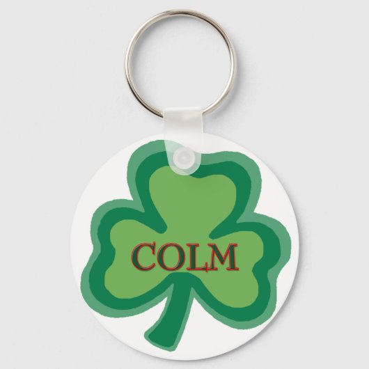 Porte-clés Nom irlandais Colm (Recto)