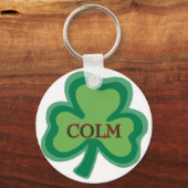 Porte-clés Nom irlandais Colm (Recto)