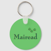 Porte-clés Nom irlandais Mairead (Recto)