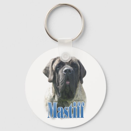 Porte-clés Nom Mastiff (broche) (Recto)