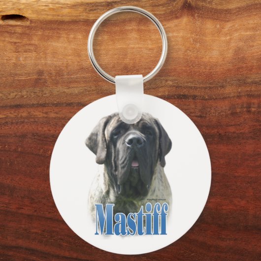 Porte-clés Nom Mastiff (broche) (Verso)
