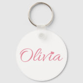 Porte-clés Nom Olivia (Recto)