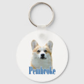 Porte-clés Nom Pembroke Welsh Corgi (Verso)