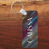 Porte-clés Nom personnalisable Metro (Recto)