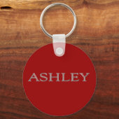 Porte-clés Nom personnalisé Ashley (Recto)