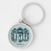 Porte-clés Nom personnalisé Bali (Devant)