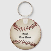 Porte-clés Nom personnalisé du baseball (Recto)