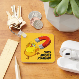 Porte-clés Nom personnalisé et couleur de l'aimant de sélecti