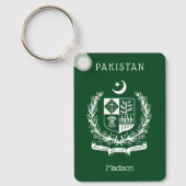 Porte-clés Nom personnalisé Pakistan (Recto)