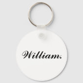 Porte-clés Nom personnalisé Porte - clé arrondi pour un usage (Recto)