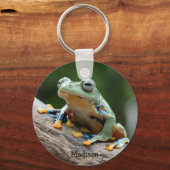 Porte-clés Nom personnalisé Porte - clé de grenouille (Recto)