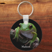 Porte-clés Nom personnalisé Porte - clé de grenouille (Recto)