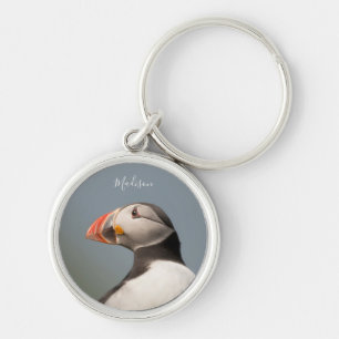 Porte-clés Nom personnalisé Puffin porte - clés