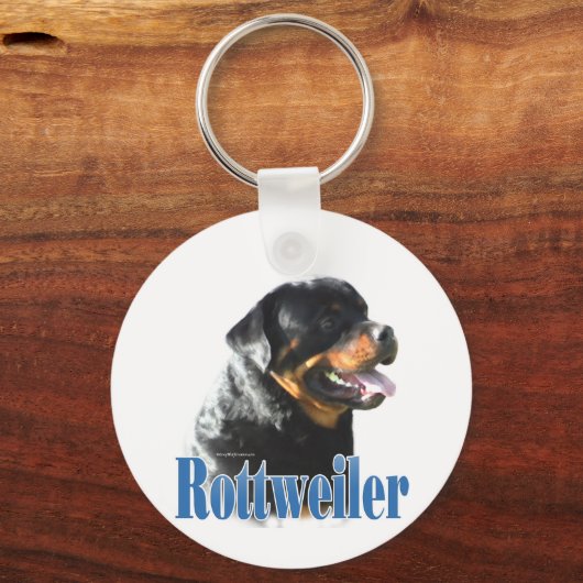 Porte-clés Nom Rottweiler (Recto)