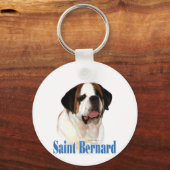 Porte-clés Nom Saint Bernard (Verso)
