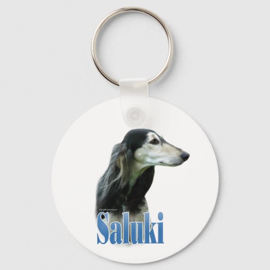 Porte-clés Nom Saluki (Verso)