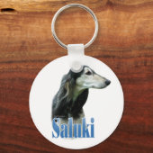Porte-clés Nom Saluki (Recto)
