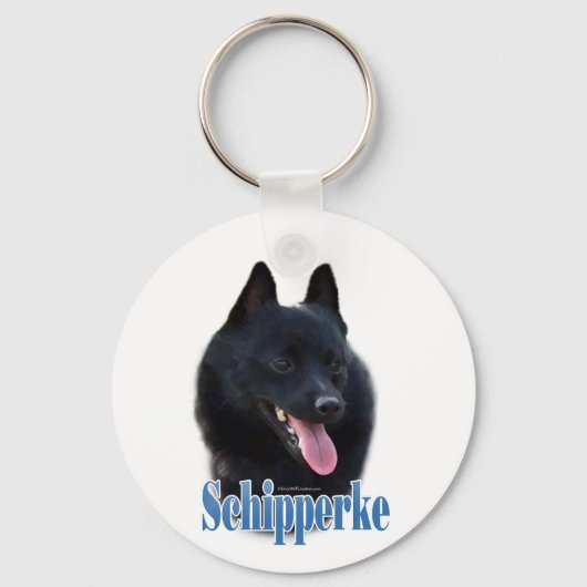 Porte-clés Nom Schipperke (Recto)
