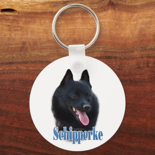 Porte-clés Nom Schipperke (Recto)