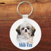 Porte-clés Nom Shih Tzu (Verso)