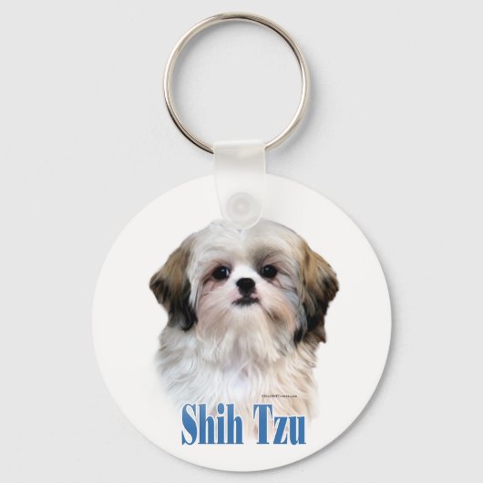Porte-clés Nom Shih Tzu (Verso)