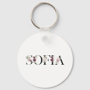 Porte-clés Nom Sofia.