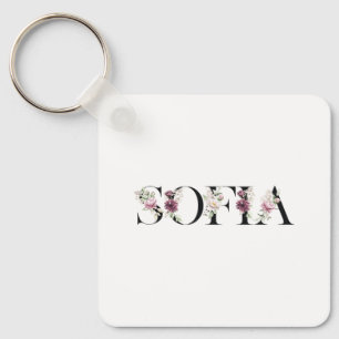 Porte-clés Nom Sofia.